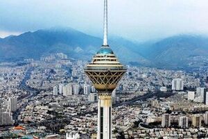 تصویری عجیب و ترسناک از آسمان تهران