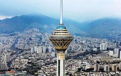 تصویری عجیب و ترسناک از آسمان تهران