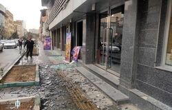 «تالار هنر» دچار آسیب شد/ عکس