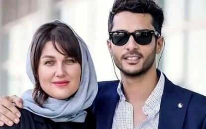 تعریف عاشقانه ساعد سهیلی از چهره همسر فرانسوی اش/ عکس