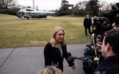 صحبت‌های عجیب سخنگوی کاخ سفید پیش از تیراندازی خبرساز شد