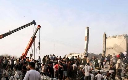 مراسم تشییع دانش‌آموزان شهید میناب/ عکس