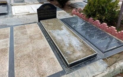 سارق سنگ قبر در بهشت زهرا دستگیر شد
