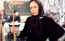 «افسانه بایگان» سوار بر موتور «فرهاد آئیش»؛ ۱۱ سال قبل/ عکس