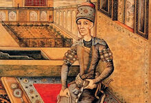 سفر در زمان؛ منظره «قصر آقامحمدخان قاجار» در شیراز در دوران ناصرالدین شاه
