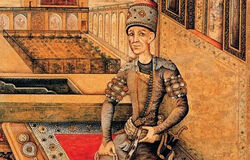 سفر در زمان؛ منظره «قصر آقامحمدخان قاجار» در شیراز در دوران ناصرالدین شاه