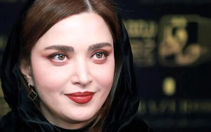 استایل بسیار جنجالی بهنوش طباطبایی در عروسی خواهرزاده‌اش/ ویدئو