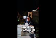 خانمی با چرخ خیاطی‌اش در تجمعات شبانه/ ویدئو