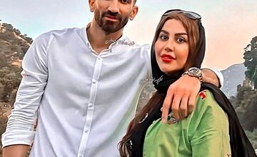 زن علیرضا بیرانوند تغییر چهره داد/ ویدئو