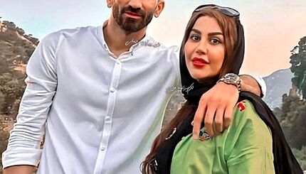 زن علیرضا بیرانوند تغییر چهره داد/ ویدئو