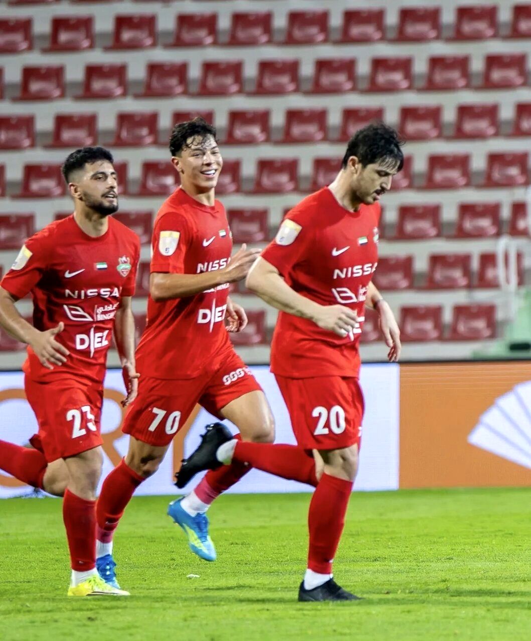 عکس | طلسم‌شکنی سردار آزمون در امارات