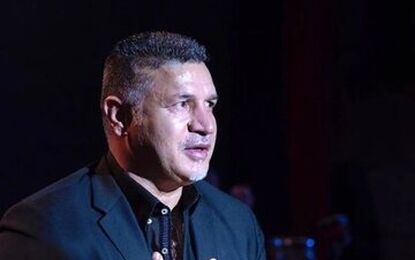 علی دایی، چهره ویژه مراسم اکبر عبدی / عکس