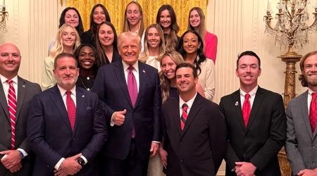 چگونه عکس ترامپ با تیم تنیس زنان سوژه‌ای علیه او شد