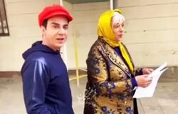 شوخی بامزه گوهر خیراندیش با عمو پورنگ سوژه شد!/ ویدئو