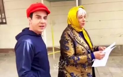 شوخی بامزه گوهر خیراندیش با عمو پورنگ سوژه شد!/ ویدئو