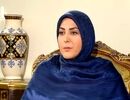 تصویر المیرا شریفی مقدم با کلاه‌‎خود جنگی در تلویزیون!
