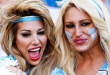 تماشاگران زن آرژانتین جذاب‌ترین تماشاچیان جام جهانی اعلام شدند/ ویدئو + عکس
