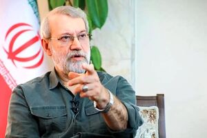 کاپشن لاریجانی ترند شد!/ عکس
