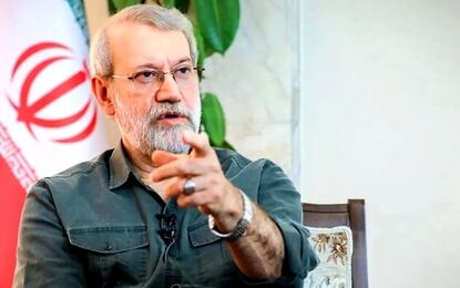 کاپشن لاریجانی ترند شد!/ عکس