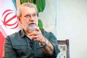 کاپشن لاریجانی ترند شد!/ عکس