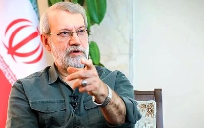 کاپشن لاریجانی ترند شد!/ عکس