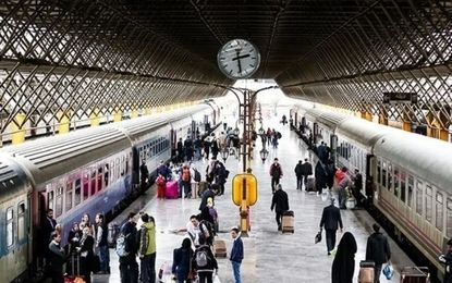 فوری/ حرکت قطارها از راه‌آهن مشهد متوقف شد