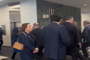 ویدیو؛ لحظه برخورد پزشکیان و سفیر اسرائیل در سازمان ملل
