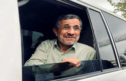 محل ملاقات‌های مردمی احمدی‌نژاد پس از حمله اسرائیل/ ویدئو
