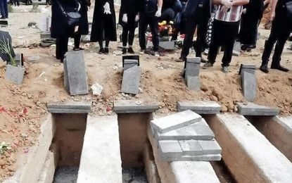 تصاویر کانتینرهای اجساد در پزشکی قانونی تهران/ ویدئو