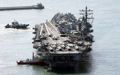 آمریکا یک ناو جدید به منطقه فرستاد