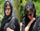 استوری پردیس احمدیه در تشییع رهبر شهید/ عکس
