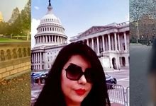 فیلم اولین لحظه بازداشت نازنین برادران، دست راست رضا پهلوی