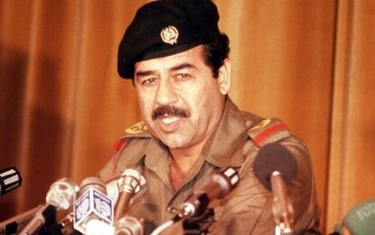 مراسم عروسی «رنا دختر صدام» با «صدام کامل المجید»؛ سال ۱۳۶۵