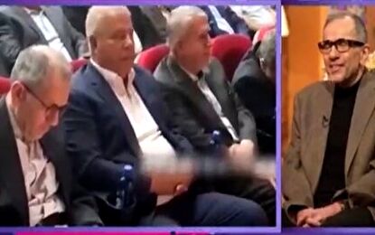 پخش آهنگ شهرام صولتی در حضور عراقچی!/ ویدئو