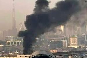 تصویری آخرالزمانی از دبی پس از حملات ایران