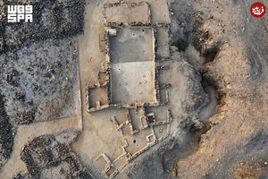 «مسجد 1300 ساله» در عربستان از زیر خاک بیرون آمد