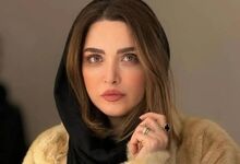 بهنوش طباطبایی در حال پخش نذری امام حسین