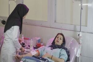 اعضای خانه تئاتر خون اهدا کردند