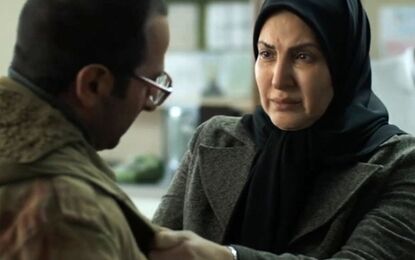 «توران» سریال لحظه گرگ و میش در کنار عمو پورنگ/ عکس