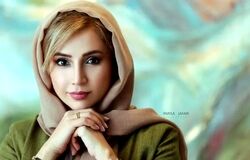 عکس متفاوت و هنری شبنم قلی‌خانی در سواحل دبی
