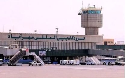 تصاویر میزان تخریب فرودگاه مهرآباد بر اثر بمباران