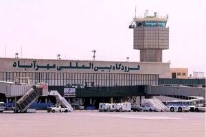 تصاویر میزان تخریب فرودگاه مهرآباد بر اثر بمباران