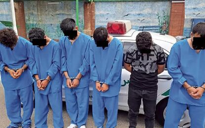 خرید یک بطری آب معدنی، باند سرقت مسلحانه شمال تهران را لو داد