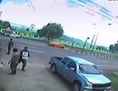 فیلم لحظه جدا شدن روح از بدن یک زن در تصادف رانندگی