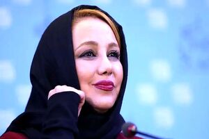 بهنوش بختیاری در دسته عزاداری/ عکس